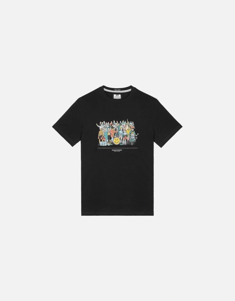 Blake Graphic T Shirt Black