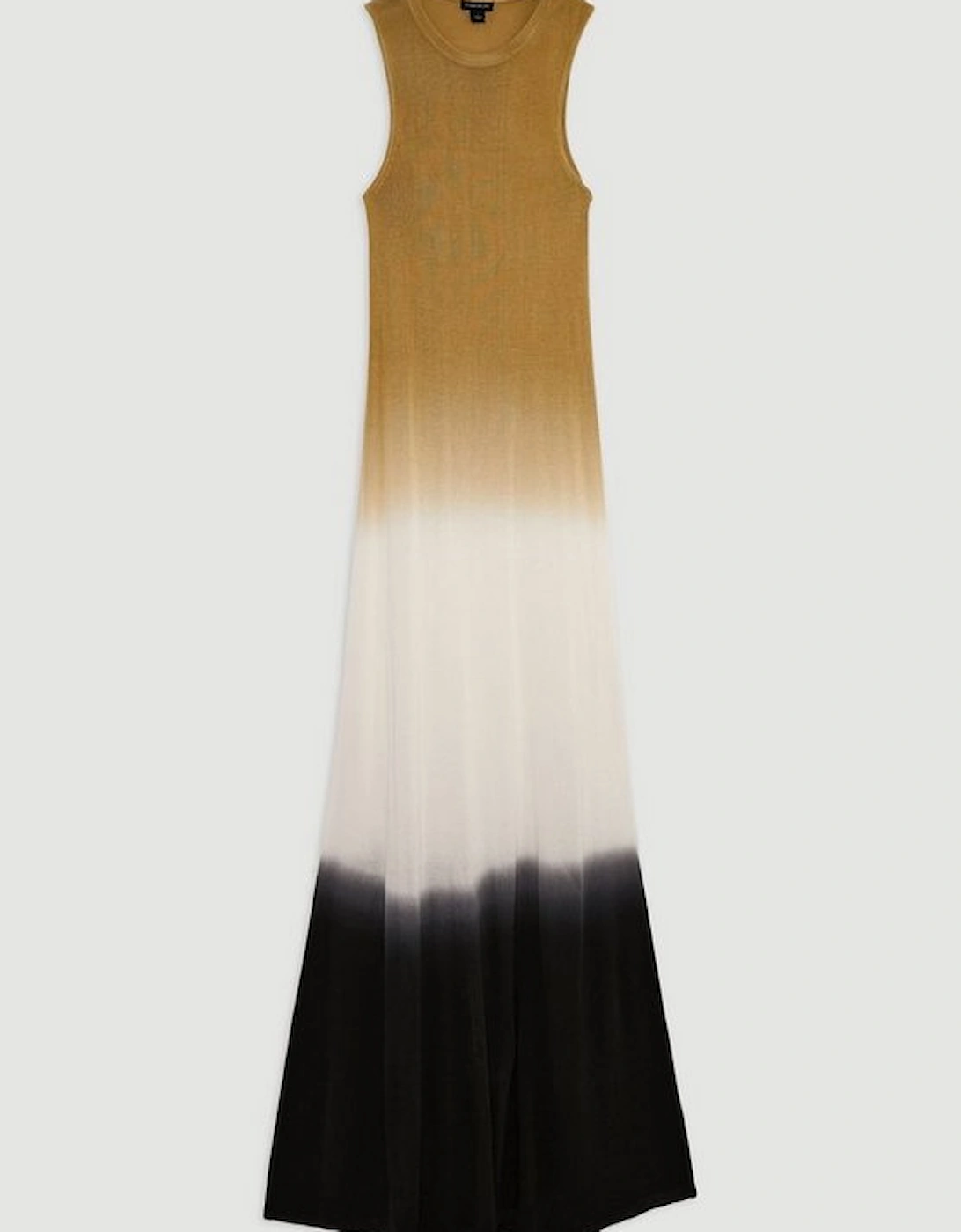 Tall Premium Viscose Knit Ombre Maxi Dress