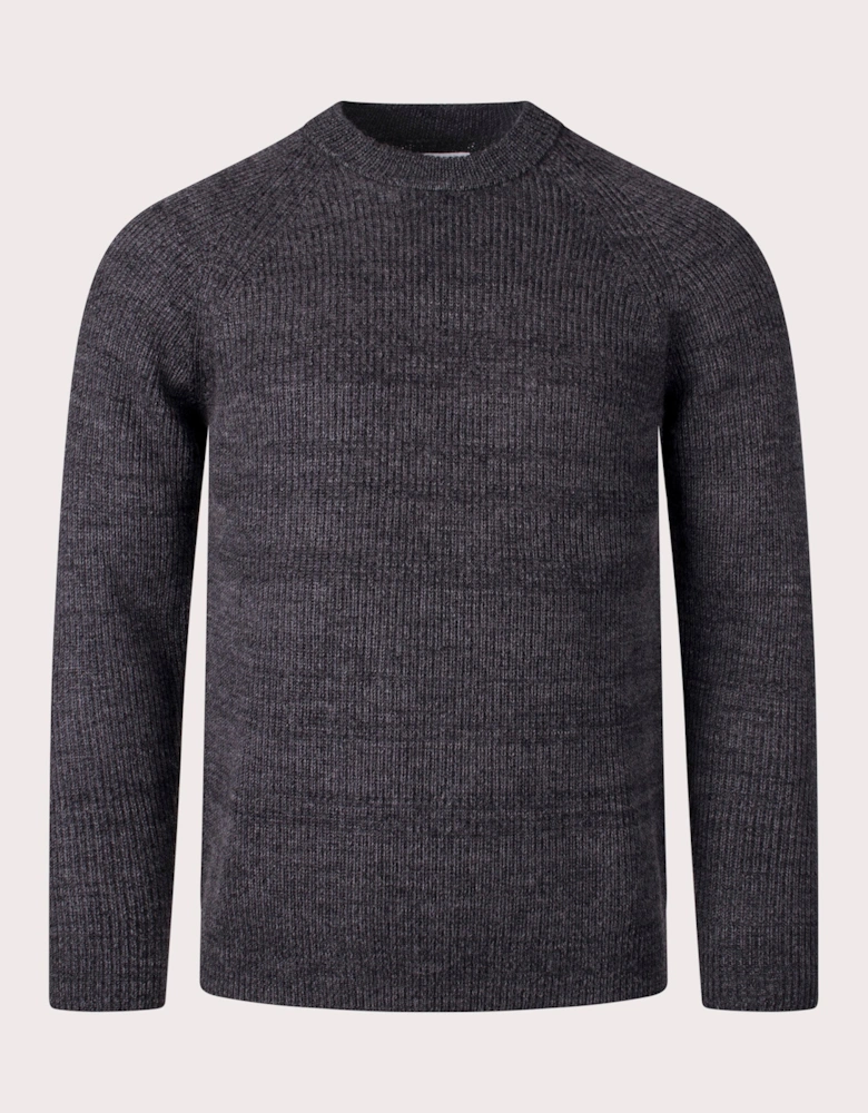 Roald Wool Cotton Rib Jumper