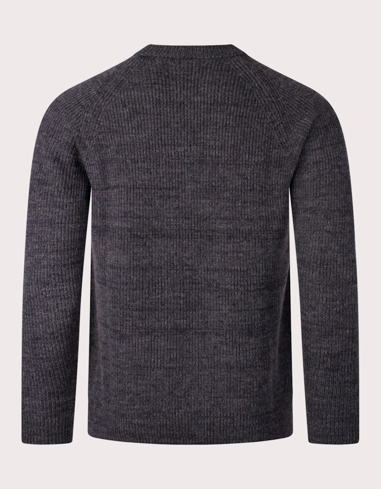 Roald Wool Cotton Rib Jumper