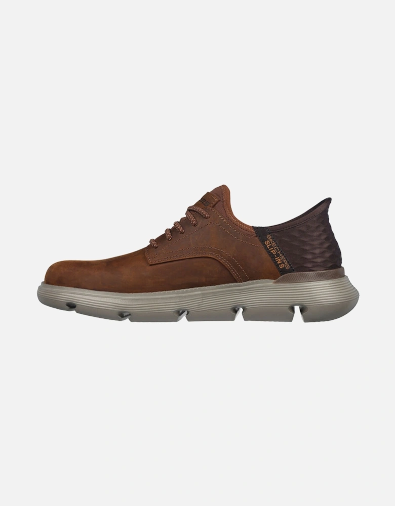 Garza Gervin Oxford Shoe Regular Fit Dark Brown