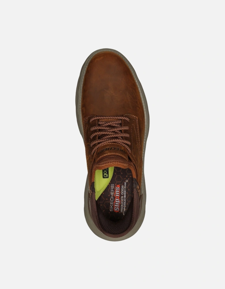 Garza Gervin Oxford Shoe Regular Fit Dark Brown