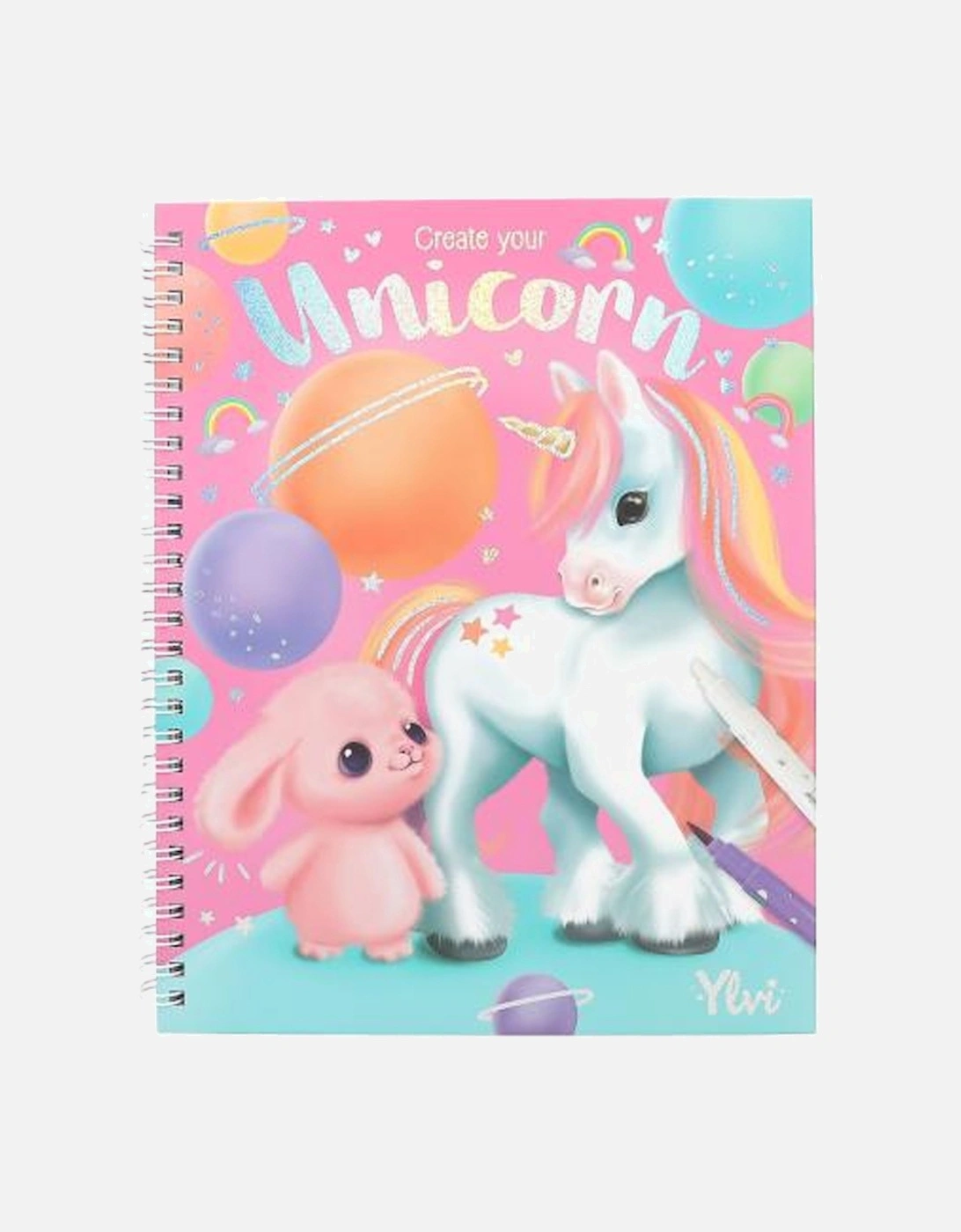 Ylvi Colouring Book With Pen Set