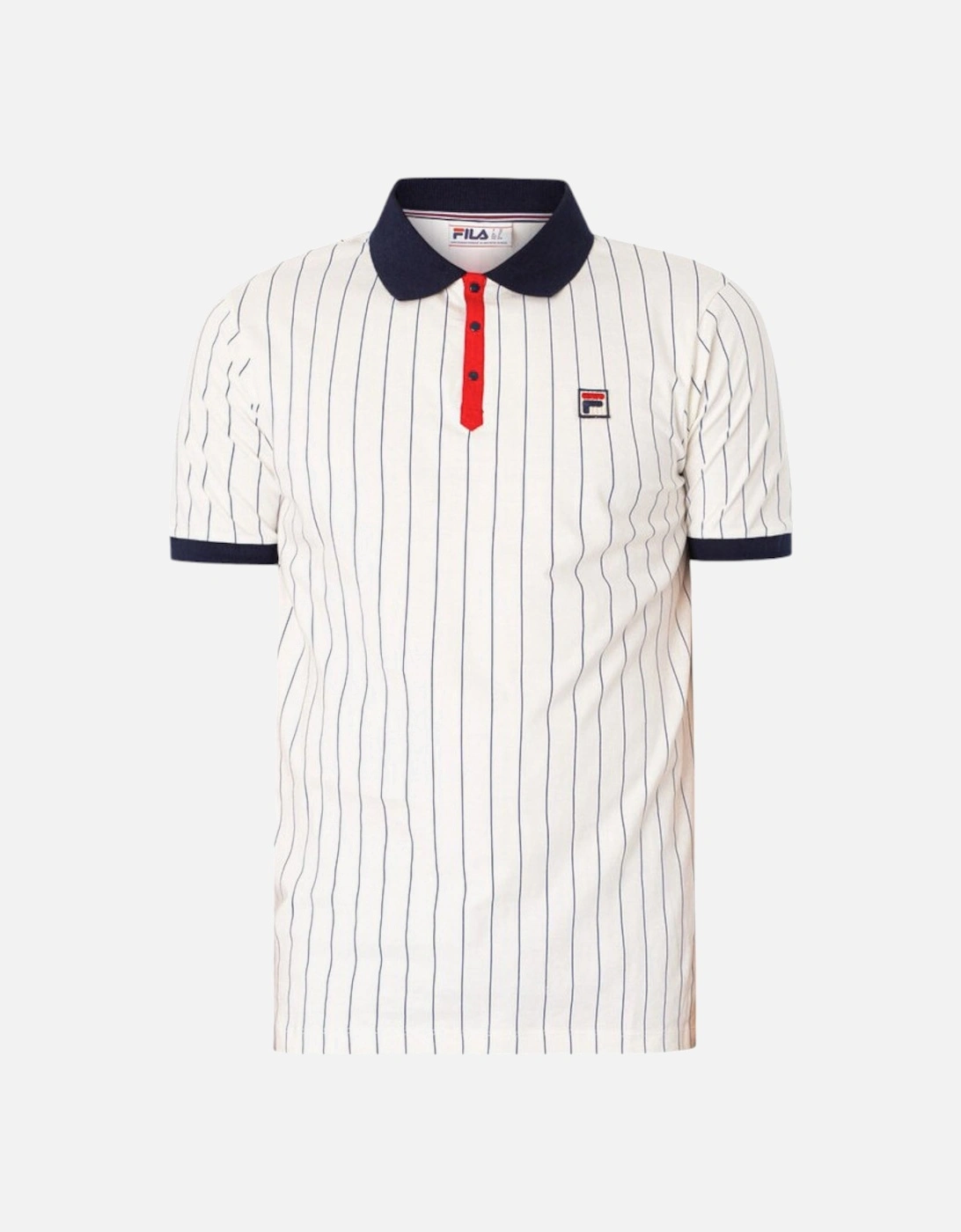 Mens Polo Shirt Short Sleeve Vintage Striped Summer Cotton Sports Golf Tee