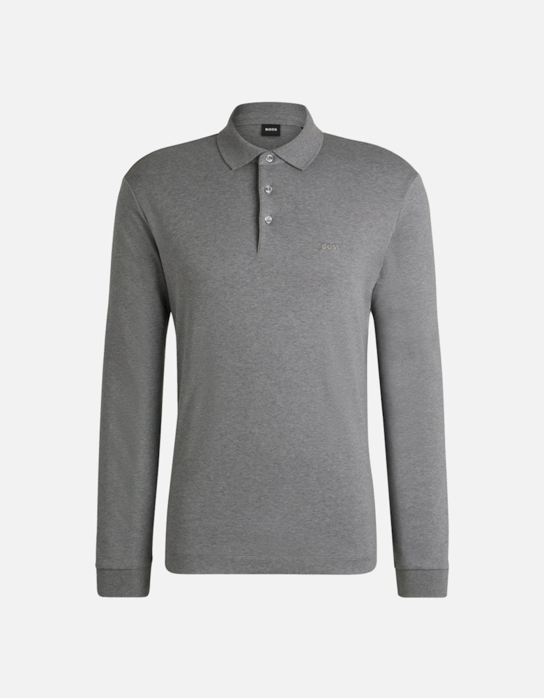 BOSS Black Pado 30 Polo Shirt 030 Med Grey