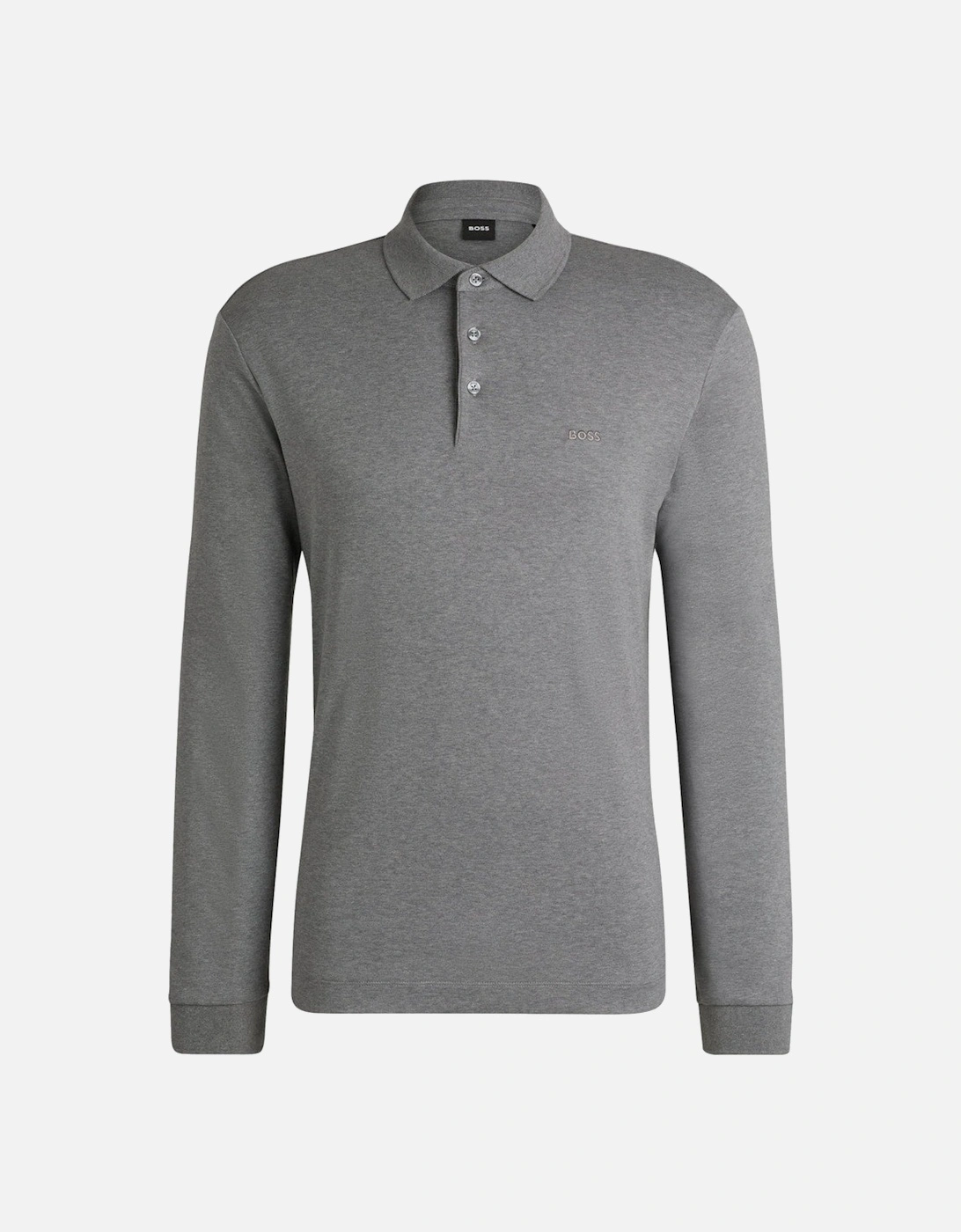 BOSS Black Pado 30 Polo Shirt 030 Med Grey, 5 of 4