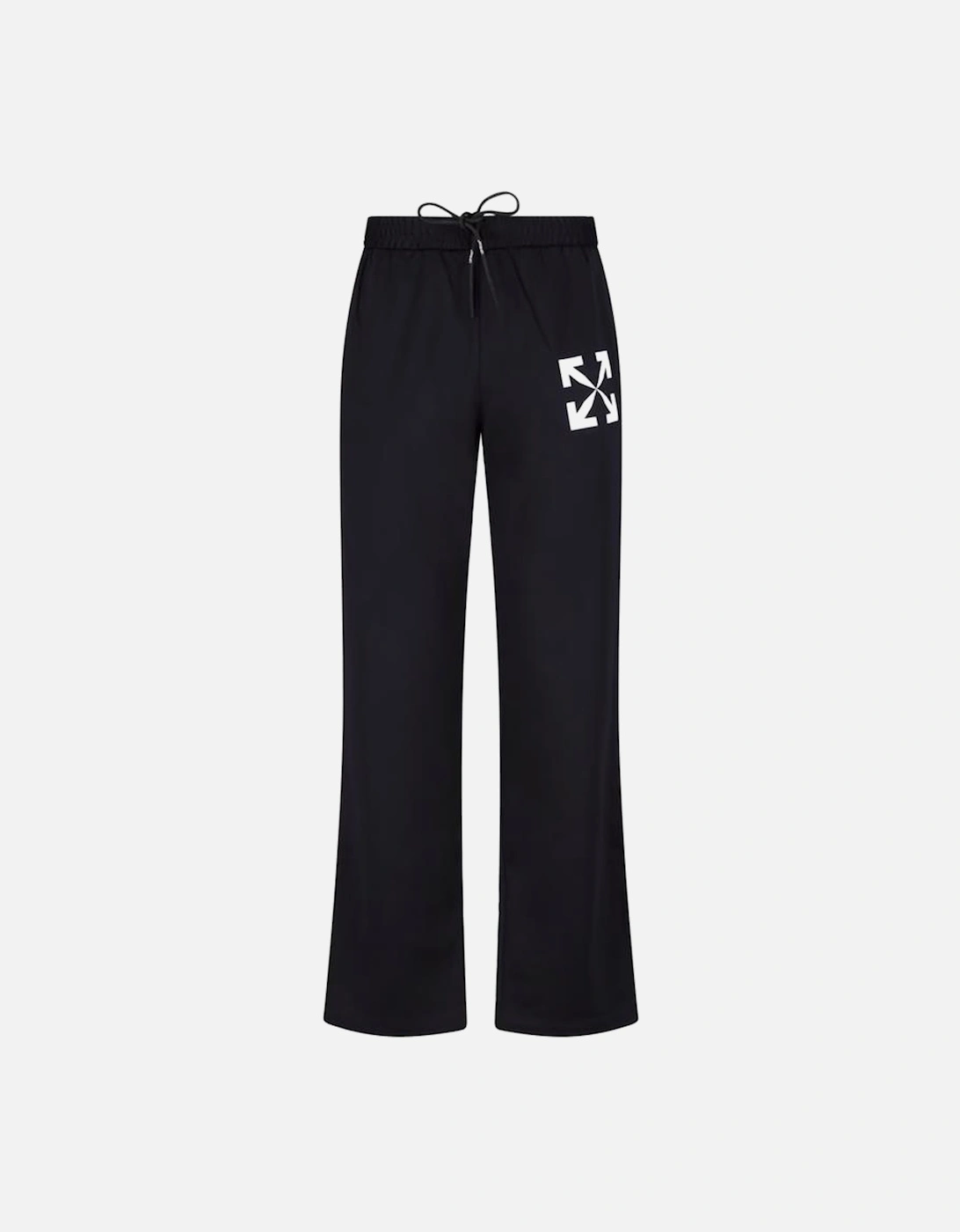 Single Arrow Slim Track Joggers in Black, 6 of 5