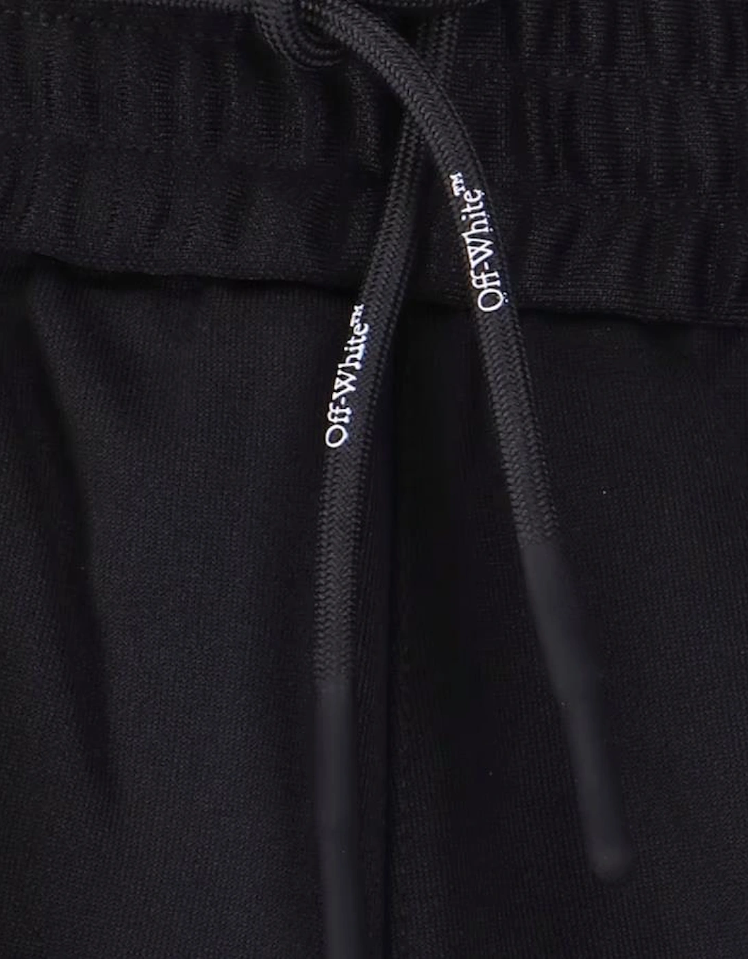 Single Arrow Slim Track Joggers in Black