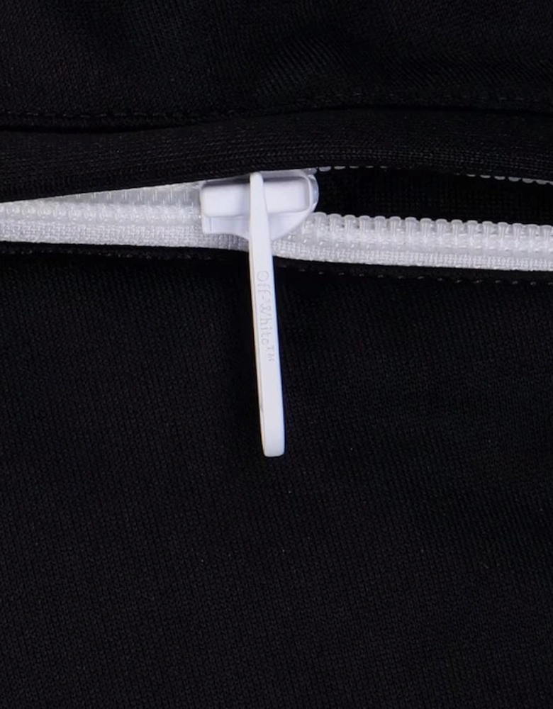 Single Arrow Slim Track Joggers in Black
