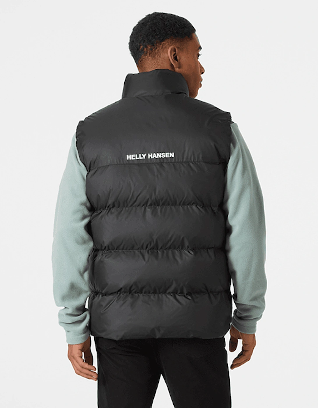 Men's Active Puffy Vest Black