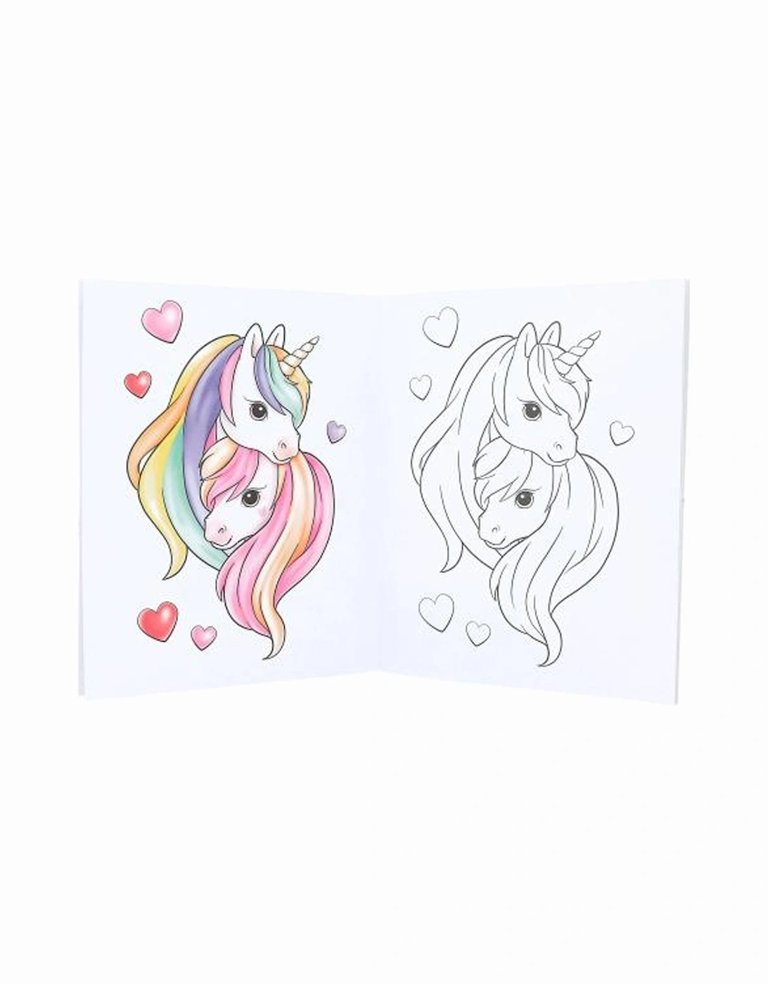 Ylvi Create Your Unicorn Colouring Book