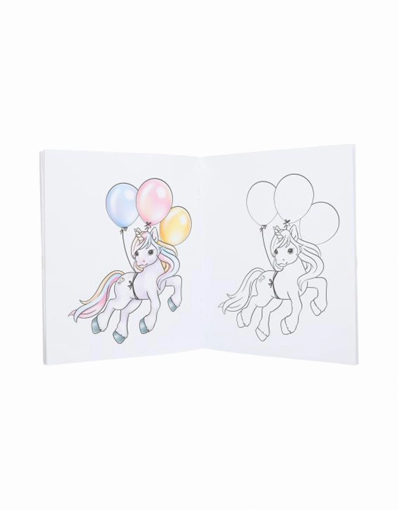 Ylvi Create Your Unicorn Colouring Book