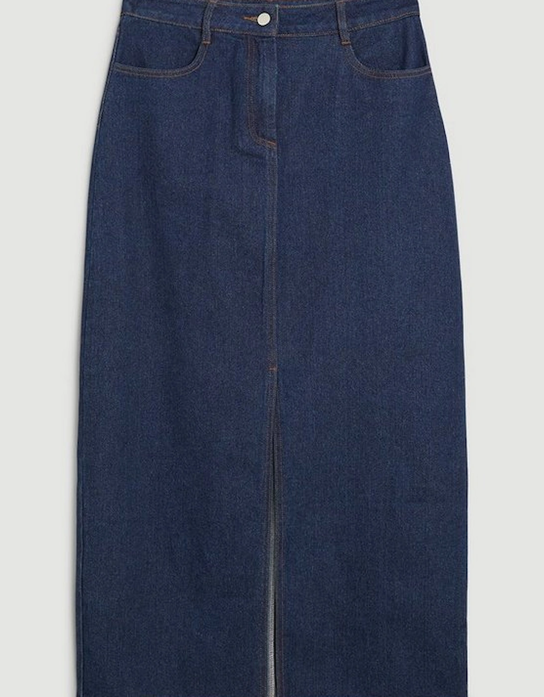 Denim Maxi Skirt