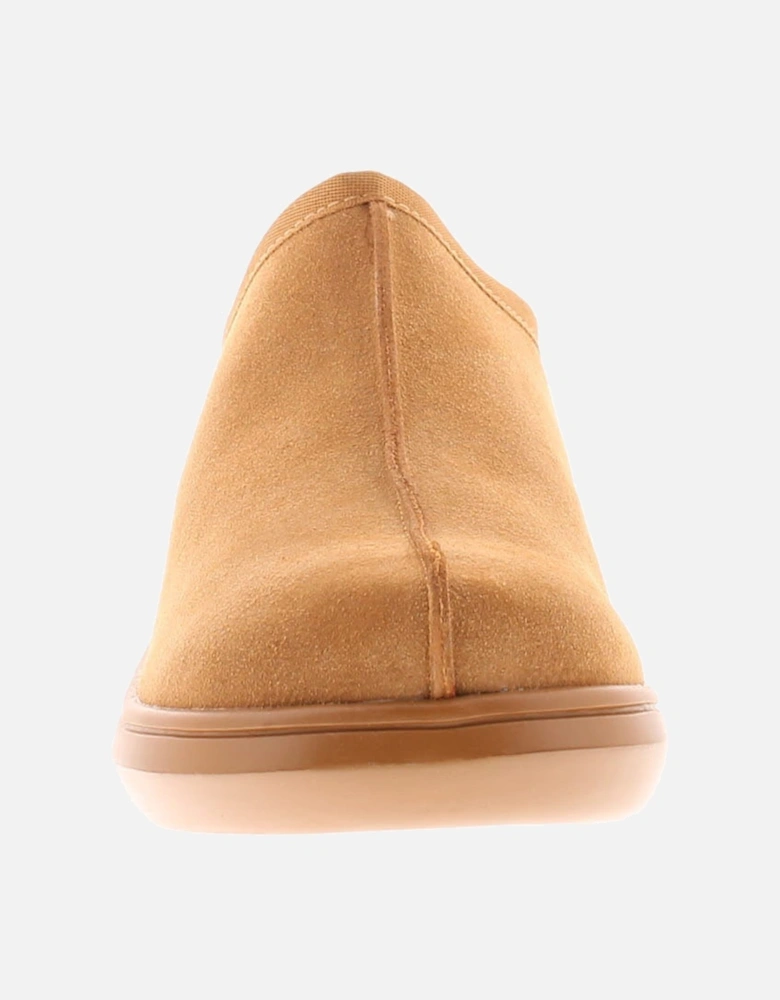 Womens Shoes Sugar Glider Leather Slip On camel UK Size