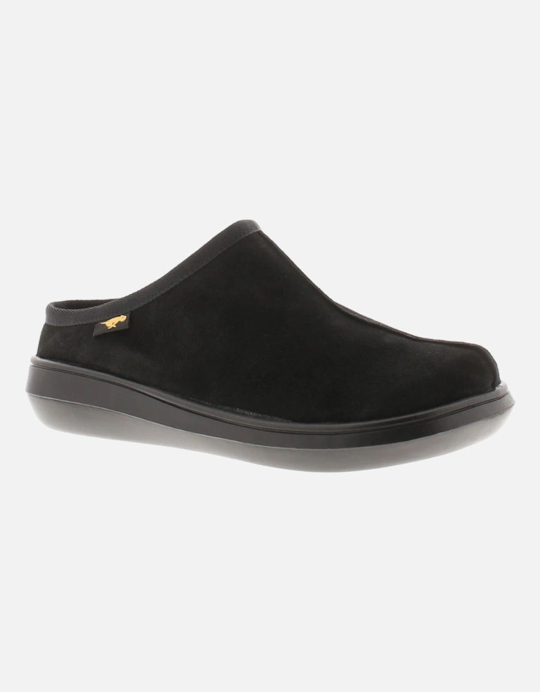 Womens Shoes Sugar Glider Leather Slip On black UK Size