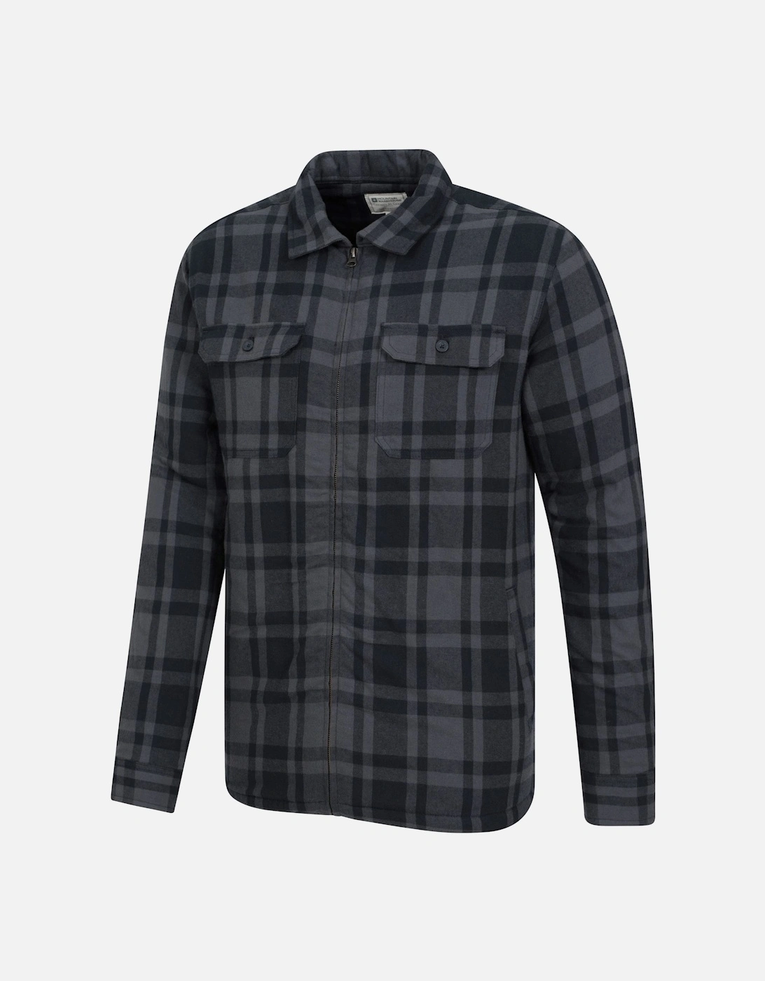 Mens Stream II Flannel Lined Shirt, 5 of 4