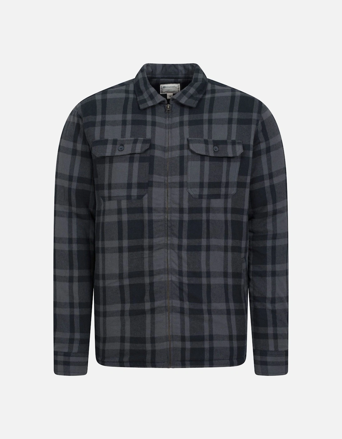 Mens Stream II Flannel Lined Shirt, 6 of 5