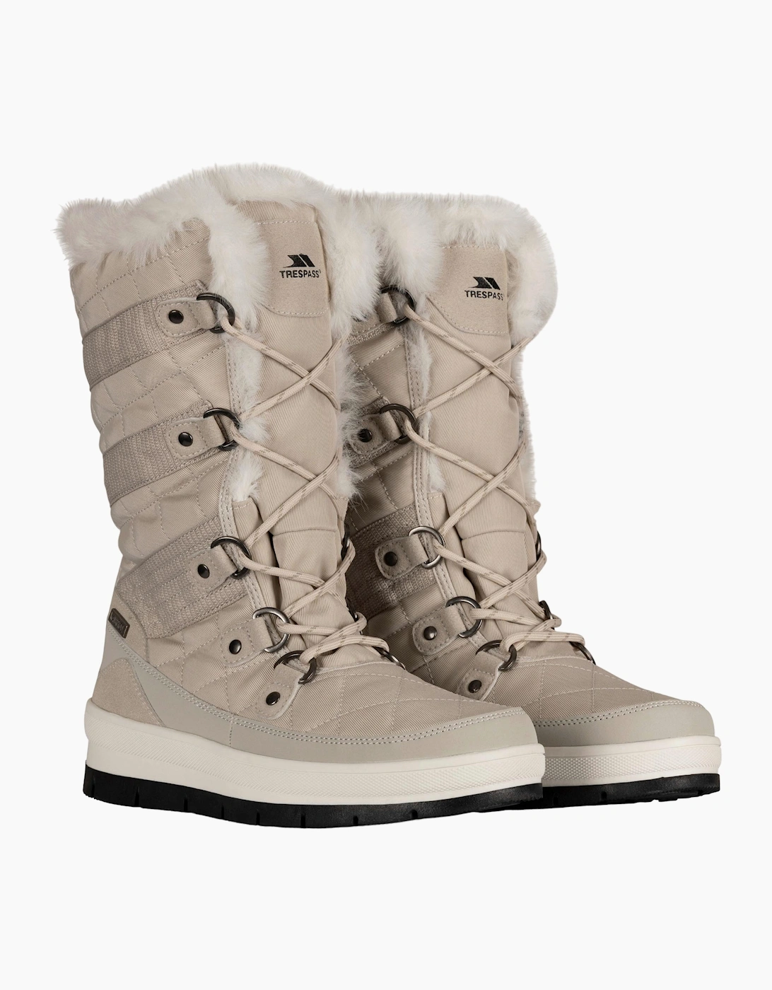 Trespass Women's Cream / Evelyn Snow Boots - : 8 Size 8 Uk