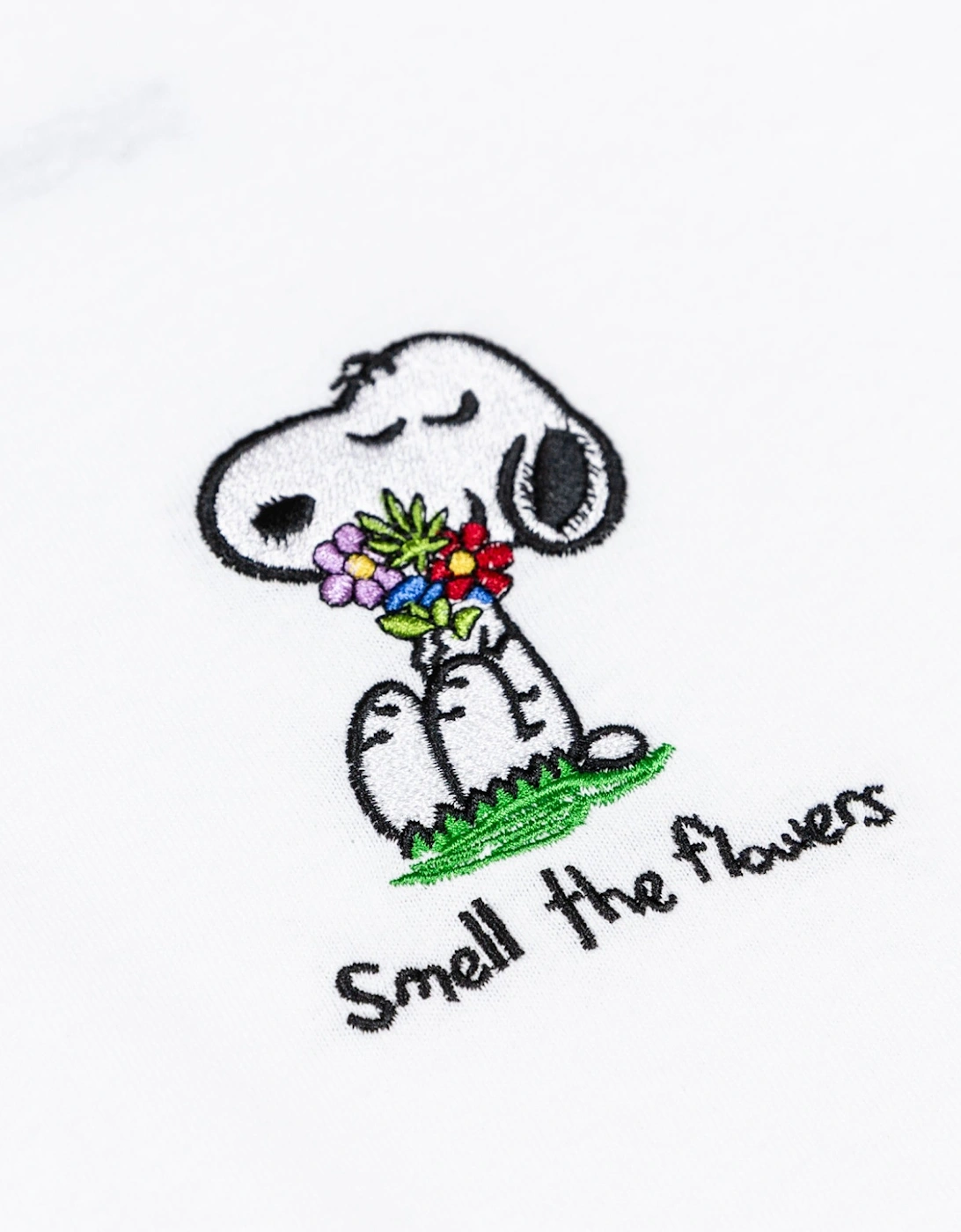 Smell The Flowers T-Shirt - White