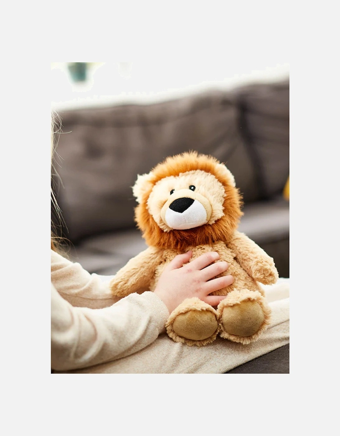 Plush Lion Microwavable