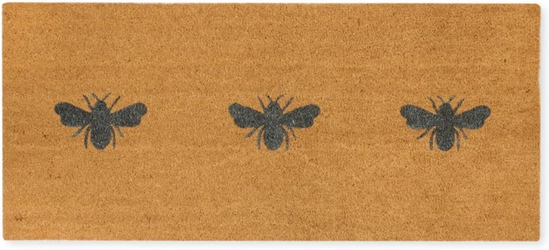 Bees French Door Doormat