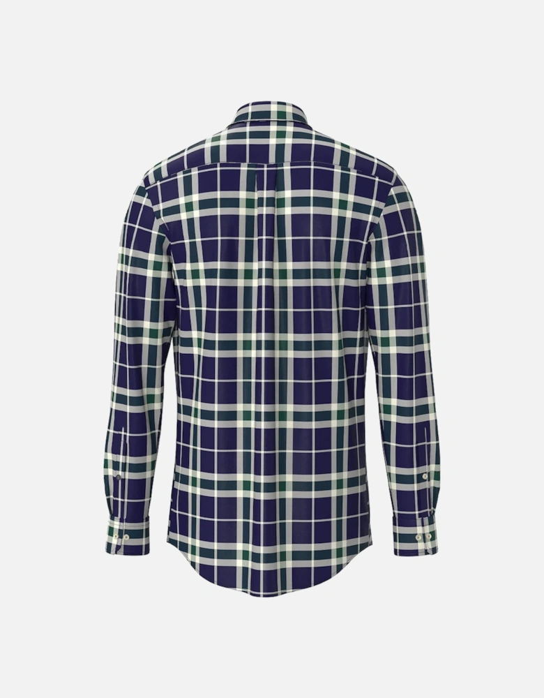 Fynch-Hatton Combi Flannel Check Navy