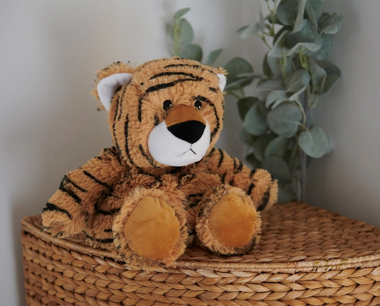 Plush Tiger Microwavable