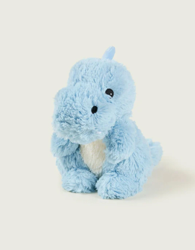 Plush Blue Baby Dinosaur Microwavable