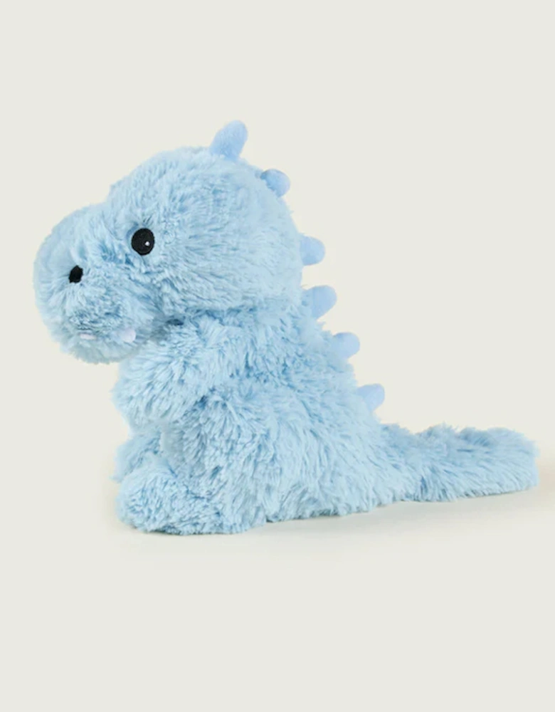 Plush Blue Baby Dinosaur Microwavable