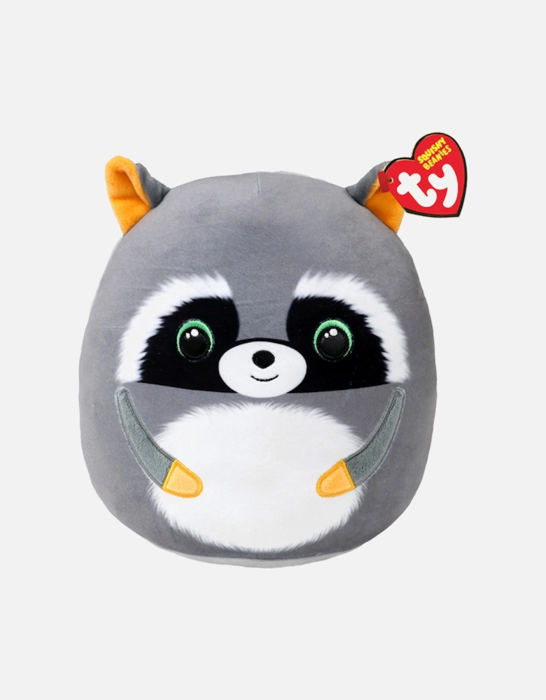 Squishy Beanie Sneaky Raccoon 10"