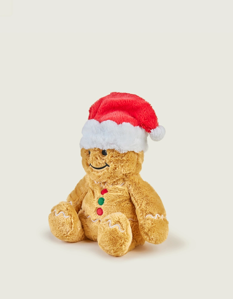 Plush Gingerbread Man Microwavable