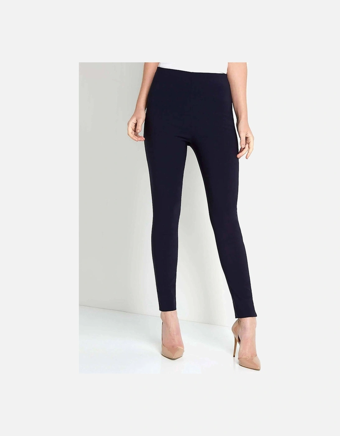 Full Length Stretch Trousers - Navy, 2 of 1