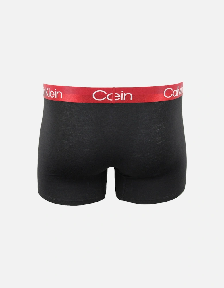 3-Pack Modern Structure Boxer Briefs, Black