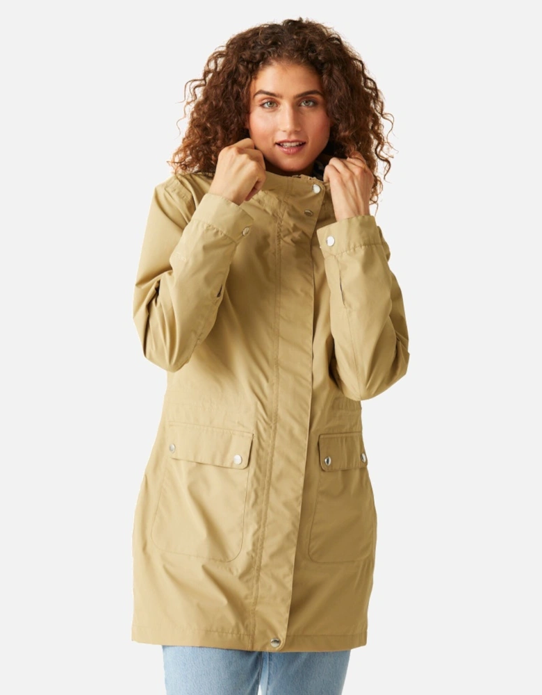 Womens Birgitta Full Zip Hooded Coat