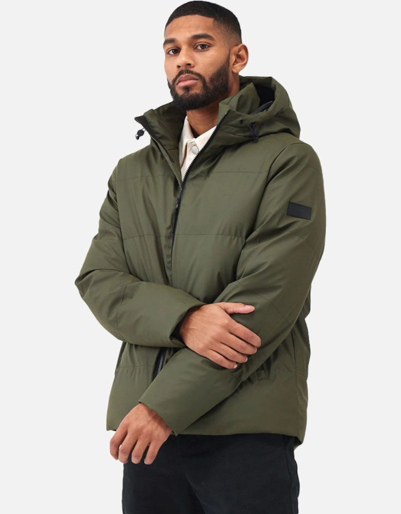 Mens Saltern Padded Insulated Hooded Jacket