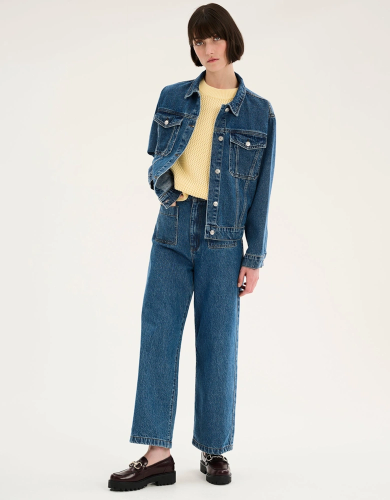 Bobbi Cotton Vest in Lemon