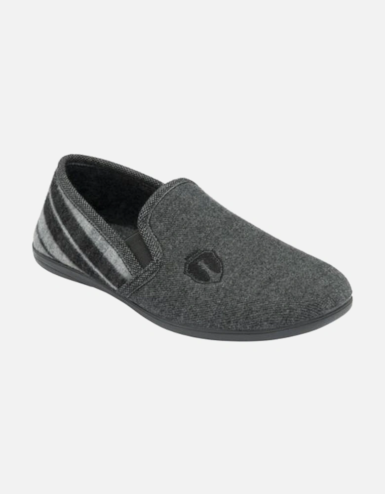 Carlos mens slipper in Grey