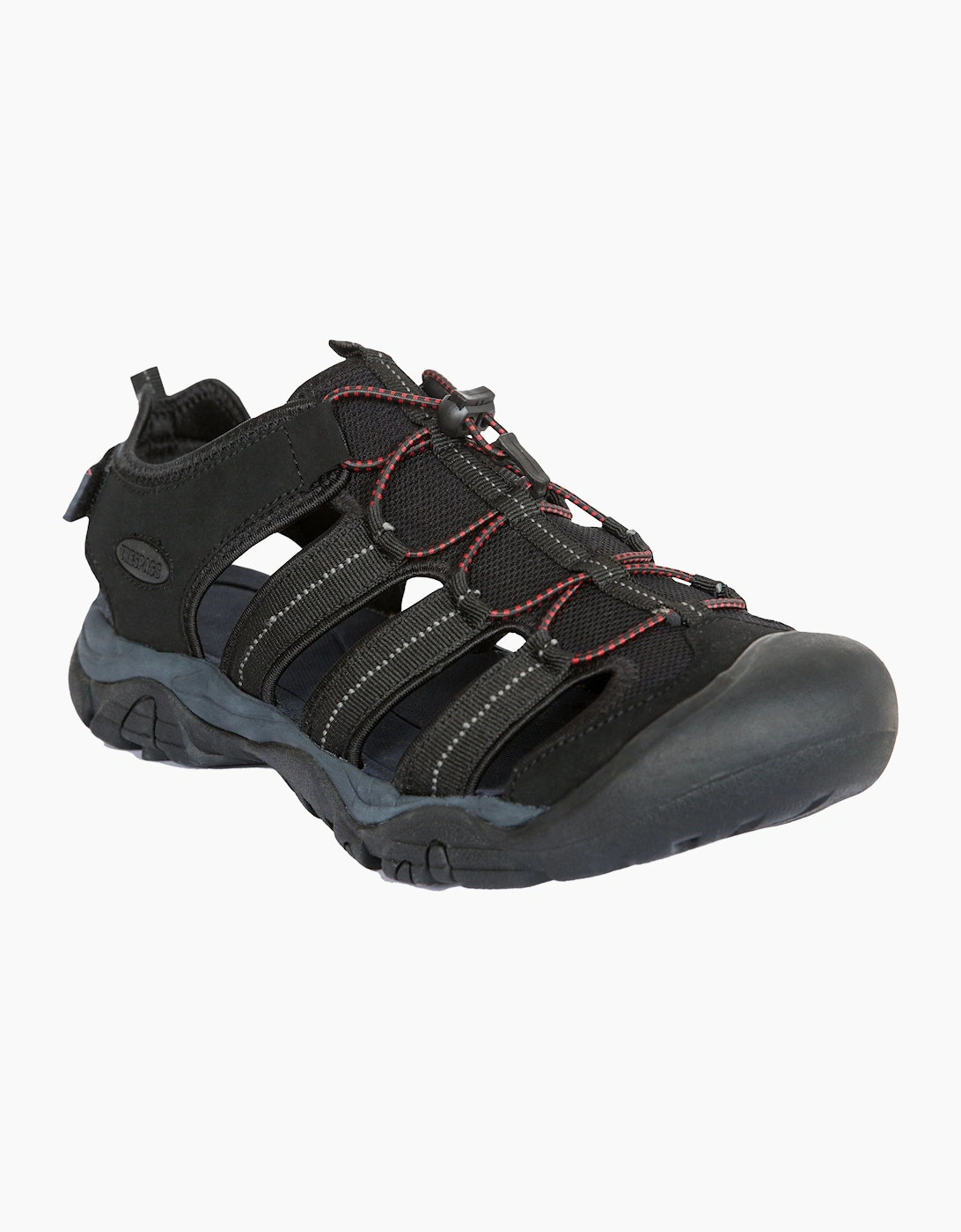Trespass Men's Black Torrance Sandals - Size: 8