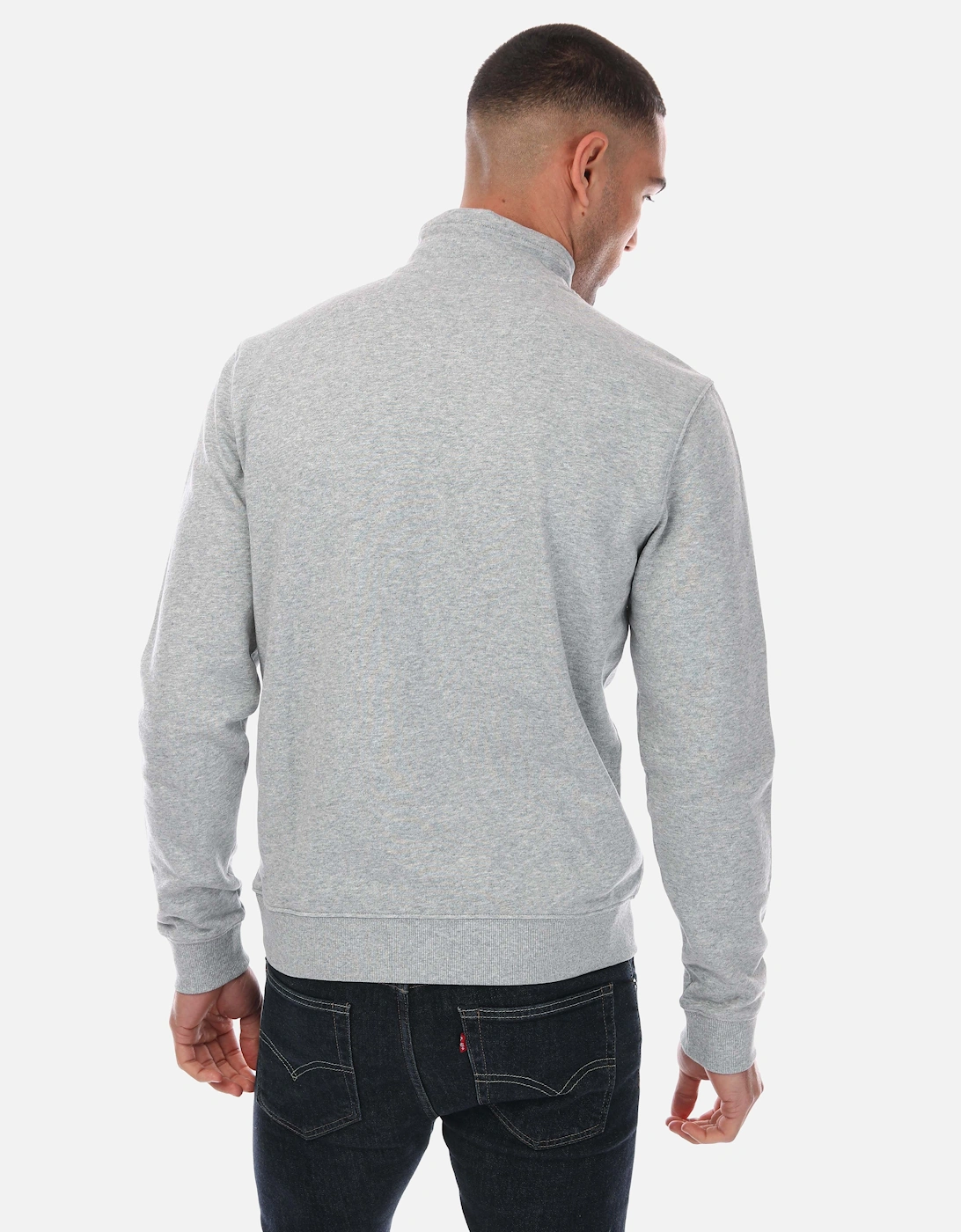 Mens Aintree Organic Half Zip Sweatshirt