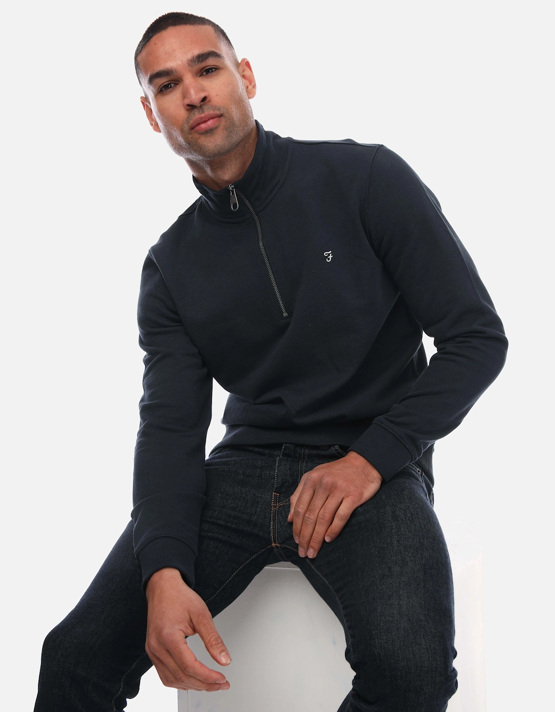 Mens Aintree 1/4 Zip Sweat