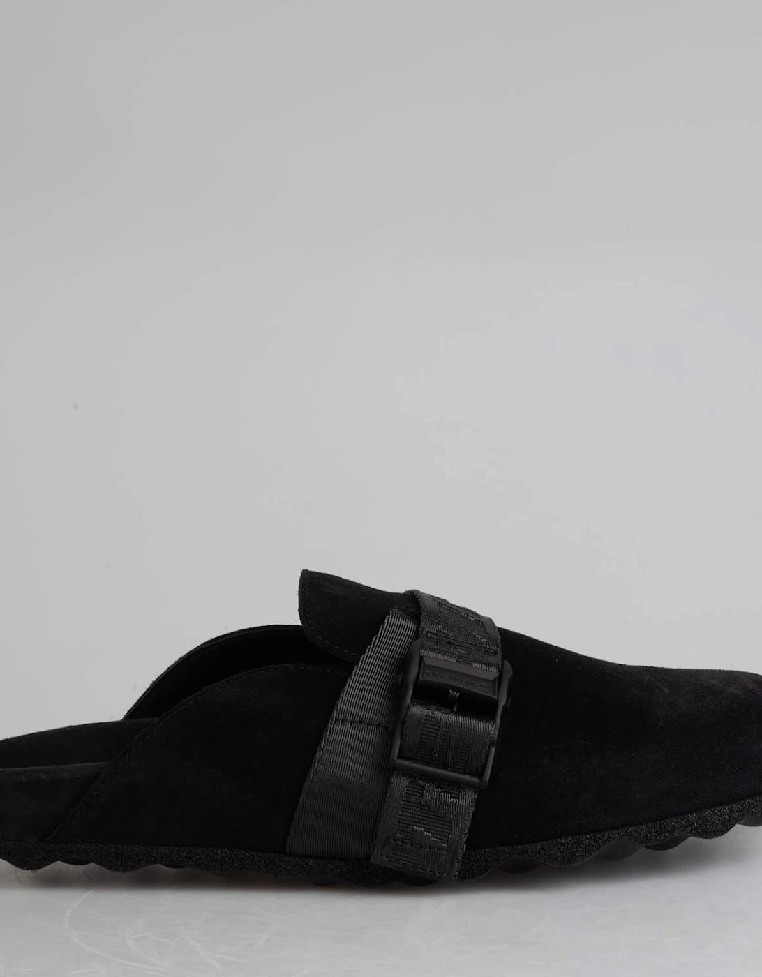 Suede Industrial Belt Sabot Shoes, 7 of 6