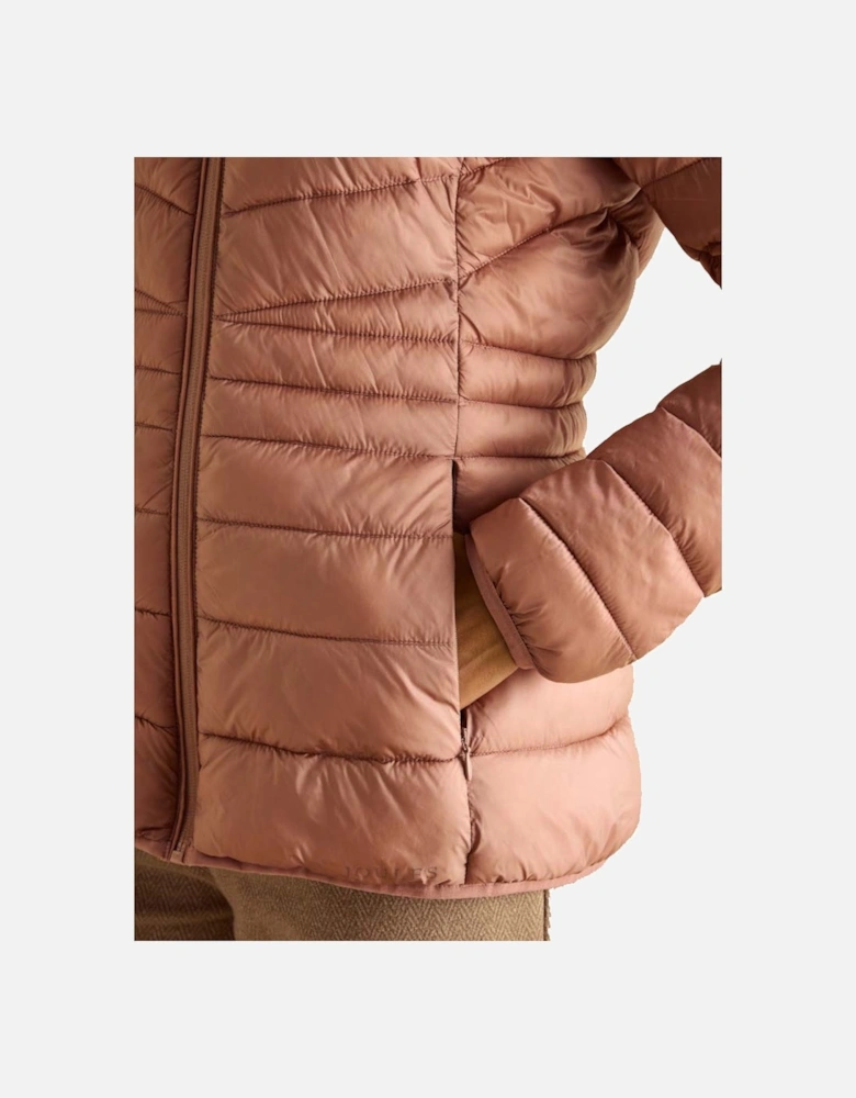 Womens Kenley Full Zip Quilted Hooded Coat