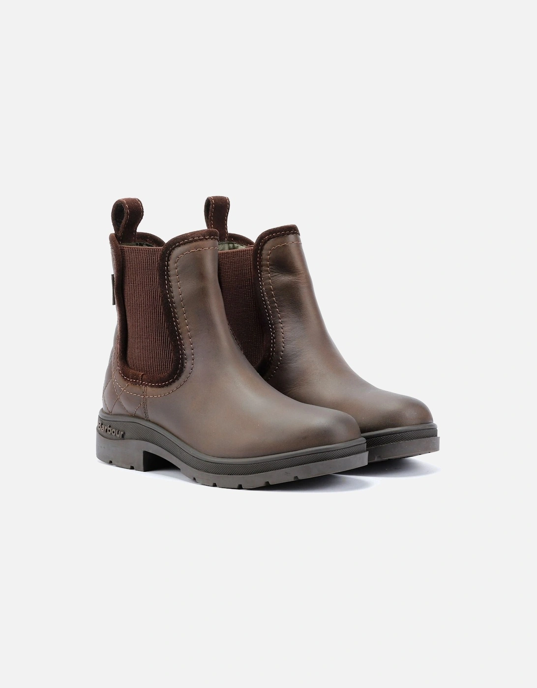 Birch Leather Women's Brown Chelsea Boots, 9 of 8
