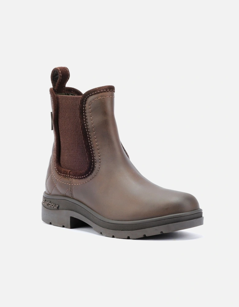 Birch Leather Women's Brown Chelsea Boots