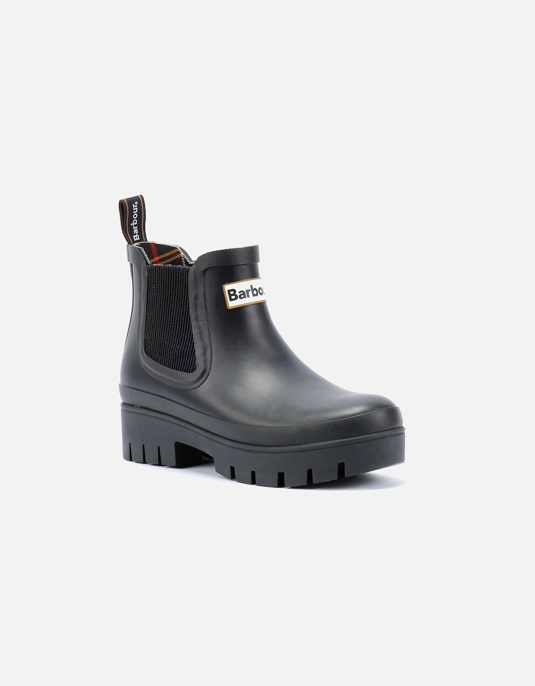 Halton Women's Black Ankle Wellington Boots