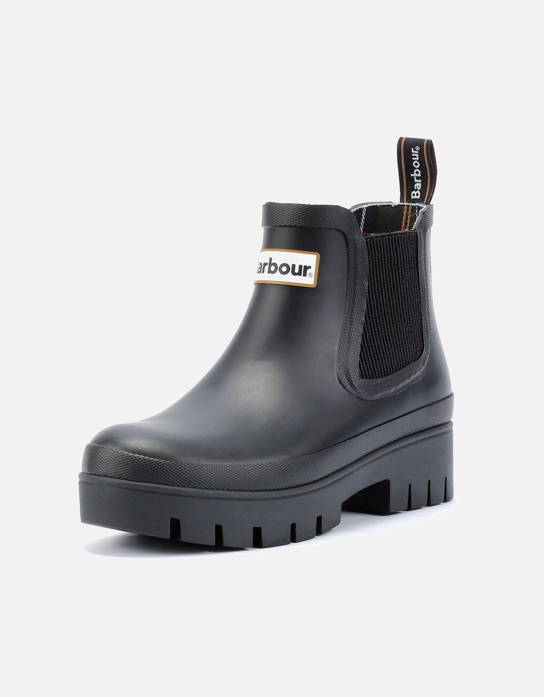 Halton Women's Black Ankle Wellington Boots