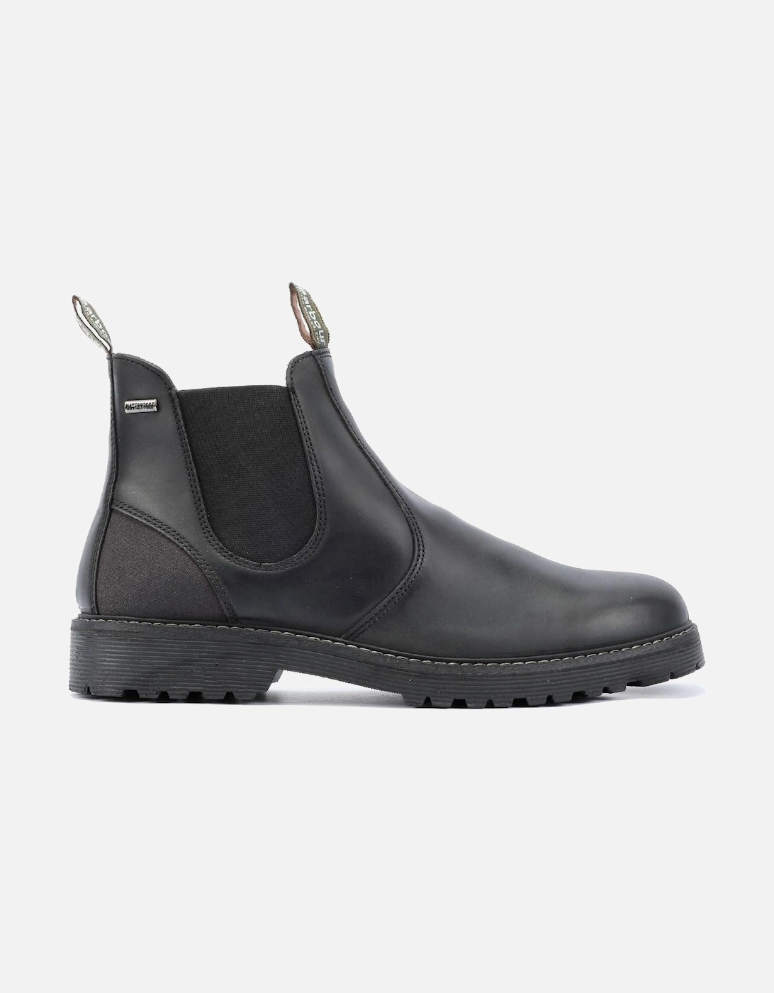 Patton Leather Men's Black Chelsea Boots