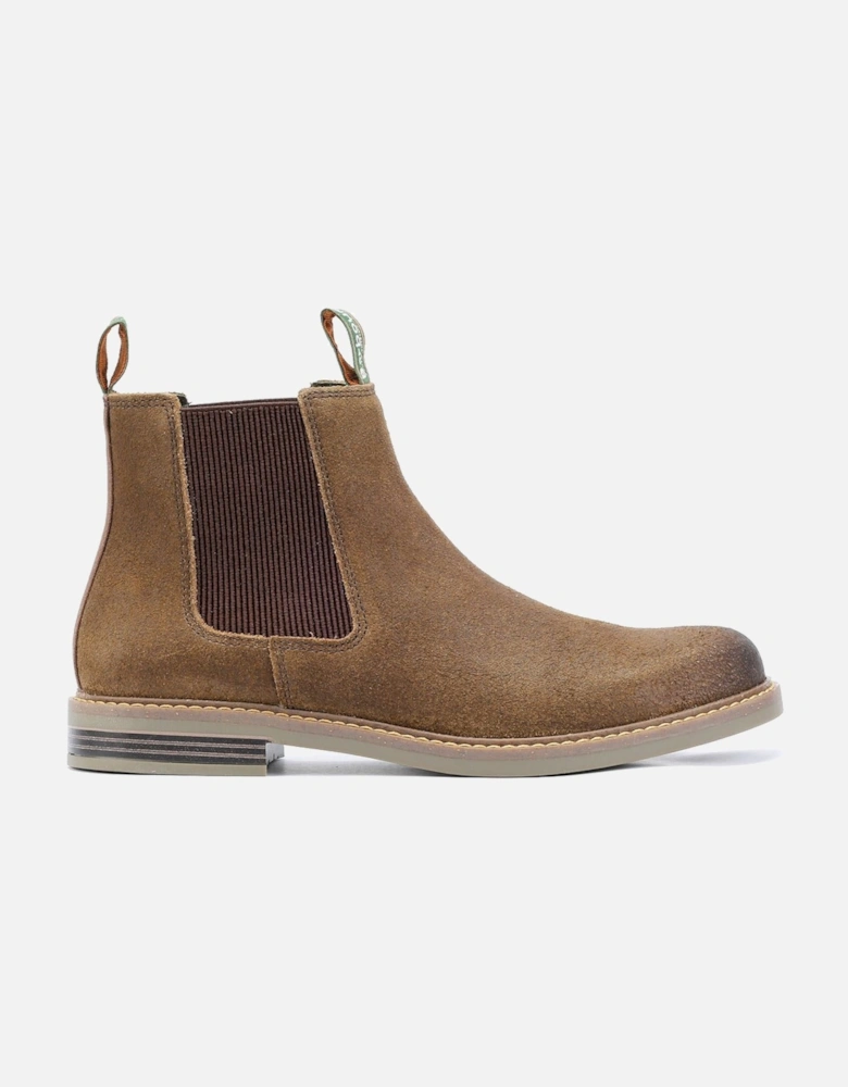 Farsley Suede Men's Khaki Chelsea Boots