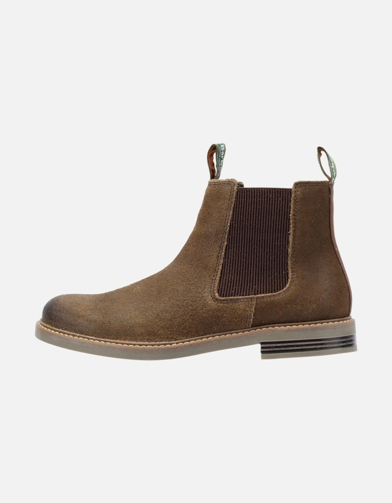 Farsley Suede Men's Khaki Chelsea Boots