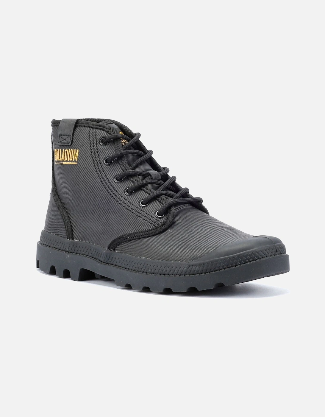 Pampa Hi Wax Canvas Black Boots